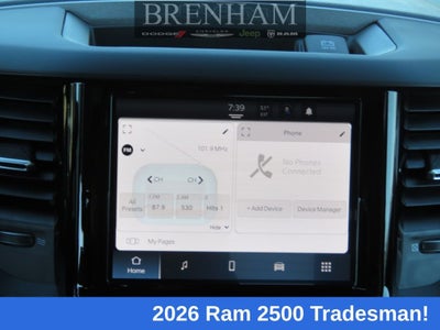 2026 RAM Ram 2500 RAM 2500 TRADESMAN CREW CAB 4X4 8' BOX