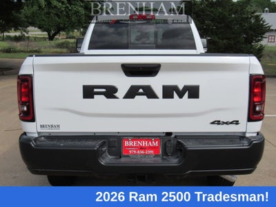 2026 RAM Ram 2500 RAM 2500 TRADESMAN CREW CAB 4X4 8' BOX