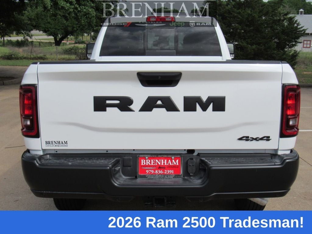 2026 RAM Ram 2500 RAM 2500 TRADESMAN CREW CAB 4X4 8' BOX