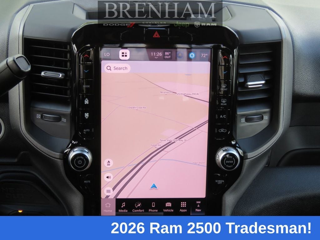 2026 RAM Ram 2500 RAM 2500 TRADESMAN CREW CAB 4X4 8' BOX