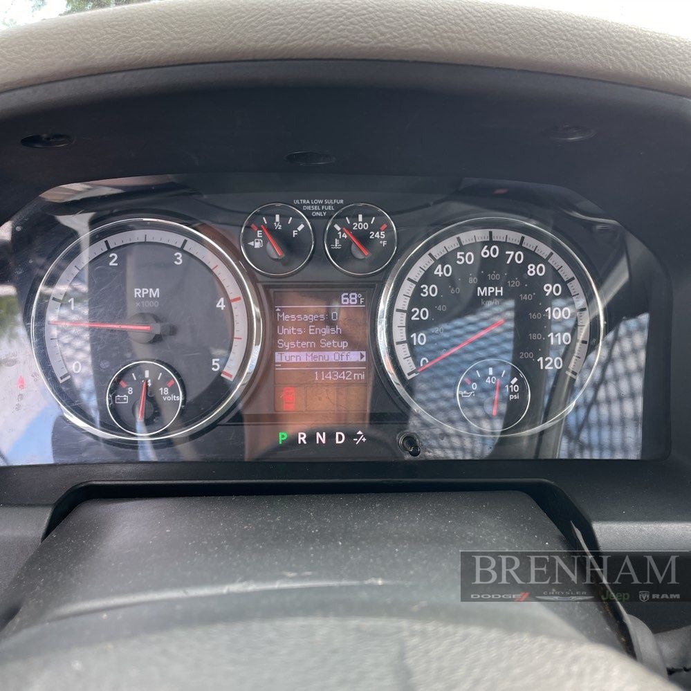 2012 RAM 4500 Chassis ST/SLT