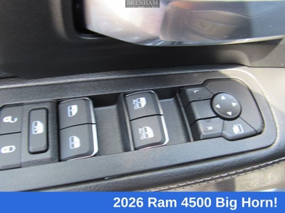 2026 RAM 4500 Chassis RAM 4500 BIG HORN CHASSIS CREW CAB 4X4 60' CA