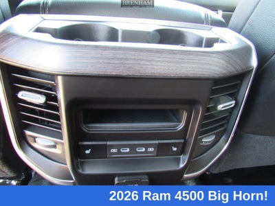 2026 RAM 4500 Chassis RAM 4500 BIG HORN CHASSIS CREW CAB 4X4 60' CA