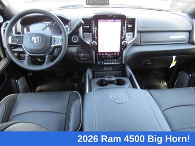 2026 RAM 4500 Chassis RAM 4500 BIG HORN CHASSIS CREW CAB 4X4 60' CA