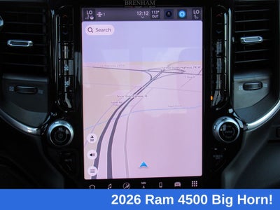 2026 RAM 4500 Chassis RAM 4500 BIG HORN CHASSIS CREW CAB 4X4 60' CA