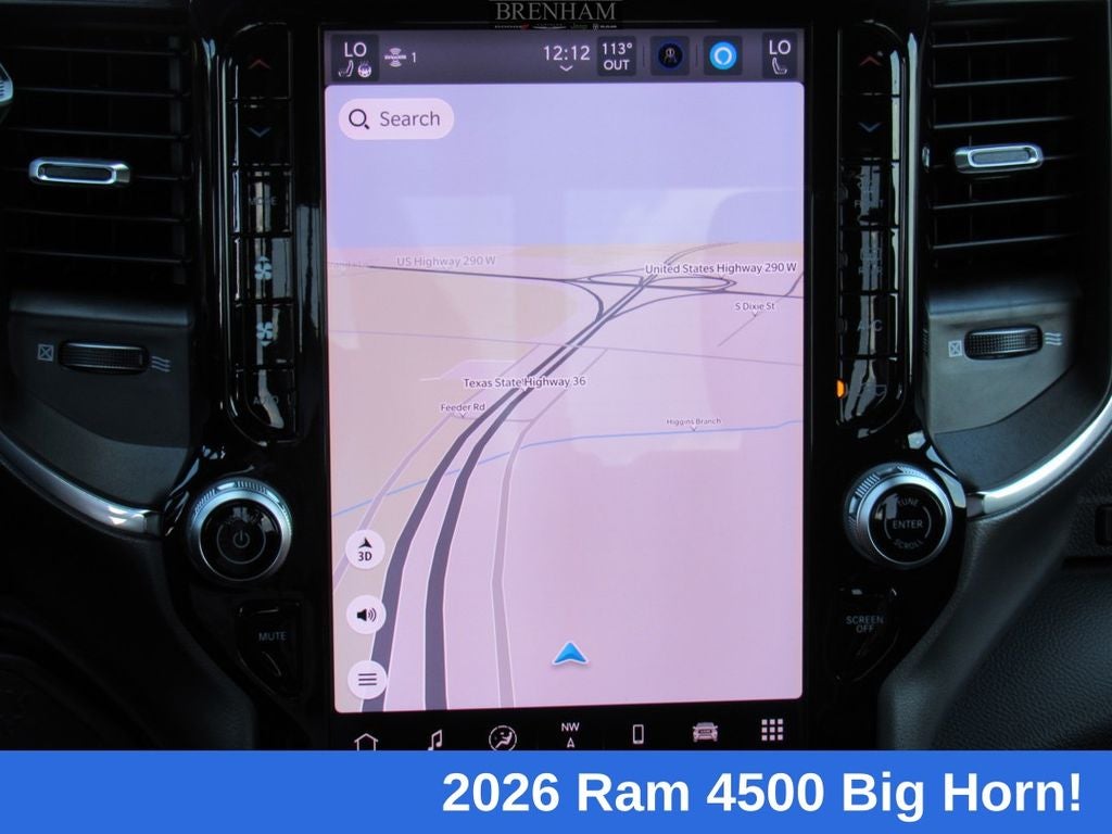 2026 RAM 4500 Chassis RAM 4500 BIG HORN CHASSIS CREW CAB 4X4 60' CA