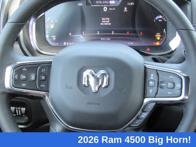 2026 RAM 4500 Chassis RAM 4500 BIG HORN CHASSIS CREW CAB 4X4 60' CA