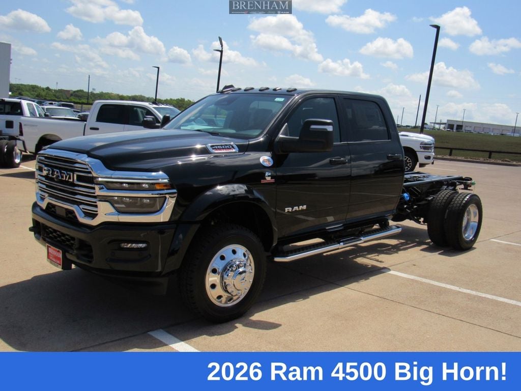 2026 RAM 4500 Chassis RAM 4500 BIG HORN CHASSIS CREW CAB 4X4 60' CA