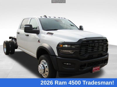 2026 RAM Ram 4500 Chassis Cab RAM 4500 TRADESMAN CHASSIS CREW CAB 4X4 60' CA