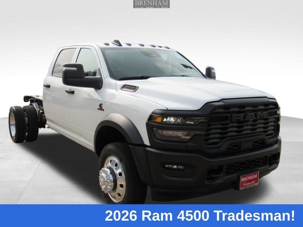 2026 RAM Ram 4500 Chassis Cab RAM 4500 TRADESMAN CHASSIS CREW CAB 4X4 60' CA