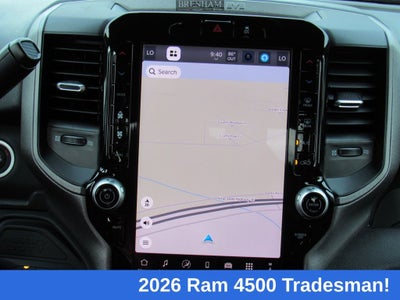 2026 RAM Ram 4500 Chassis Cab RAM 4500 TRADESMAN CHASSIS CREW CAB 4X4 60' CA