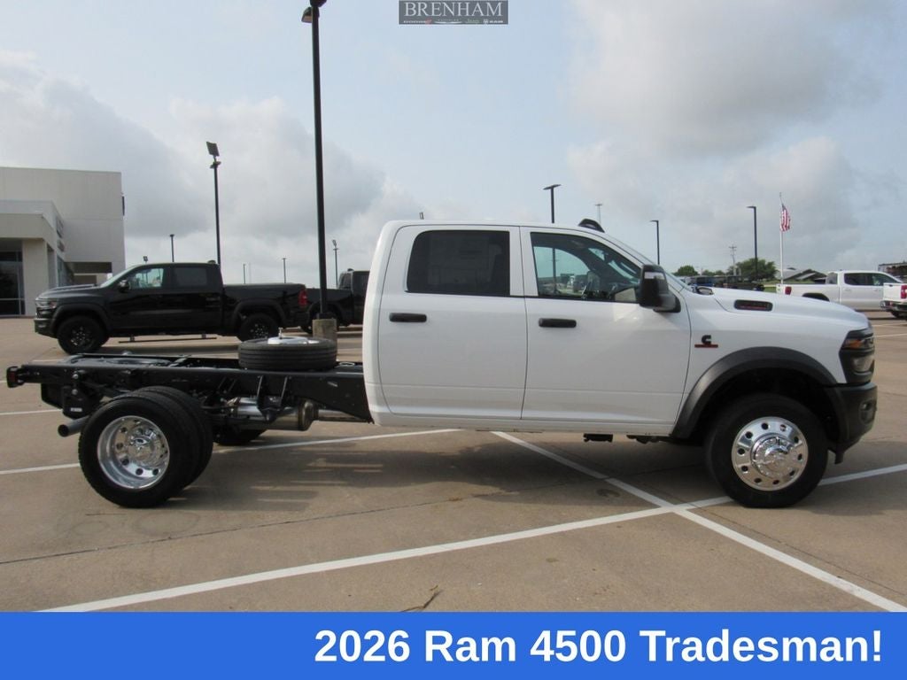 2026 RAM Ram 4500 Chassis Cab RAM 4500 TRADESMAN CHASSIS CREW CAB 4X4 60' CA