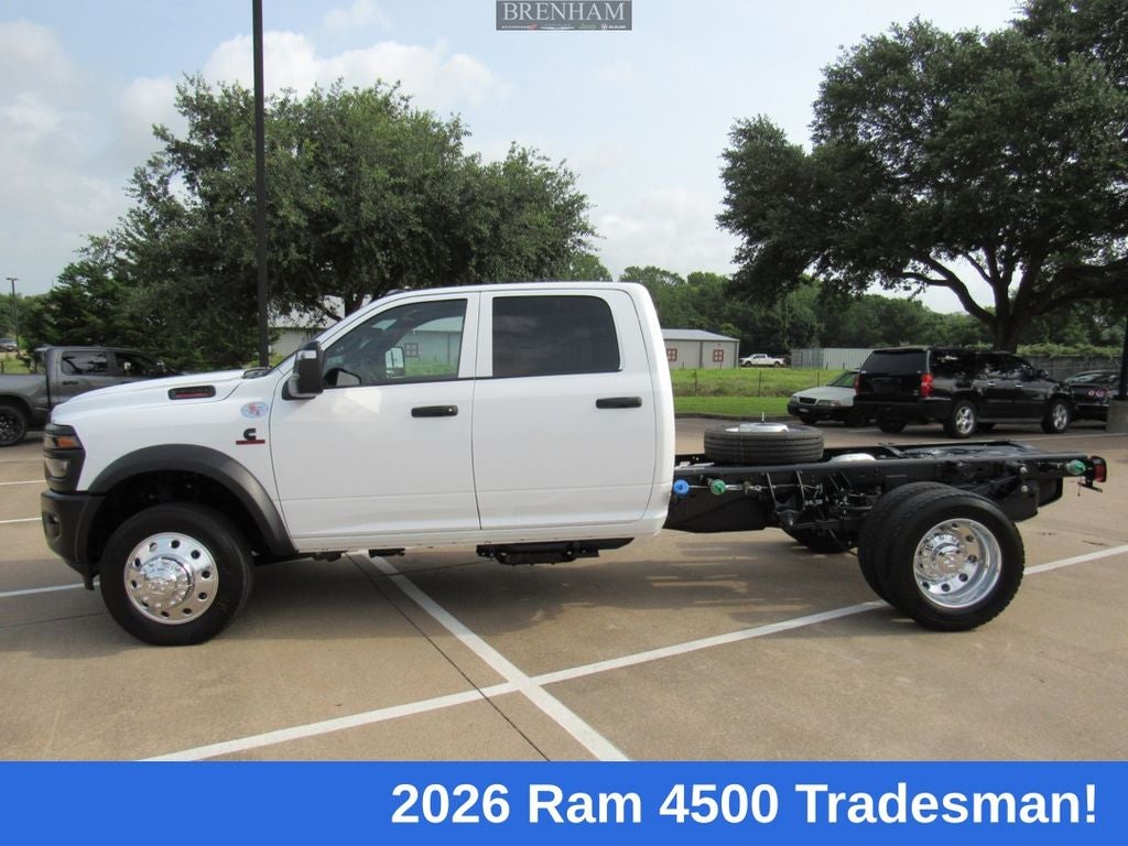 2026 RAM Ram 4500 Chassis Cab RAM 4500 TRADESMAN CHASSIS CREW CAB 4X4 60' CA