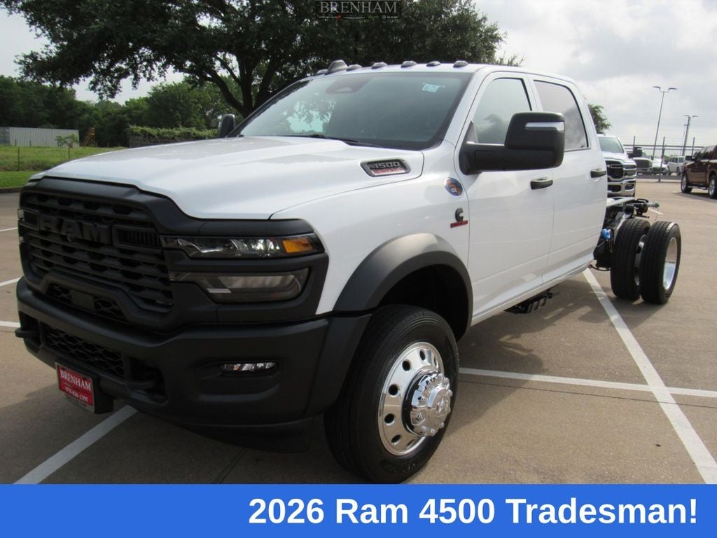 2026 RAM Ram 4500 Chassis Cab RAM 4500 TRADESMAN CHASSIS CREW CAB 4X4 60' CA