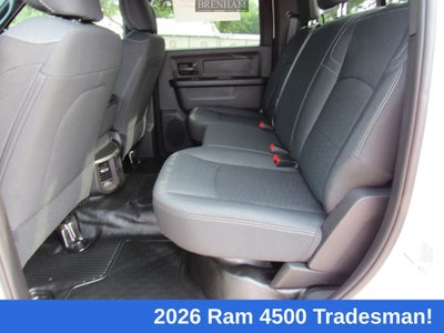 2026 RAM Ram 4500 Chassis Cab RAM 4500 TRADESMAN CHASSIS CREW CAB 4X4 60' CA