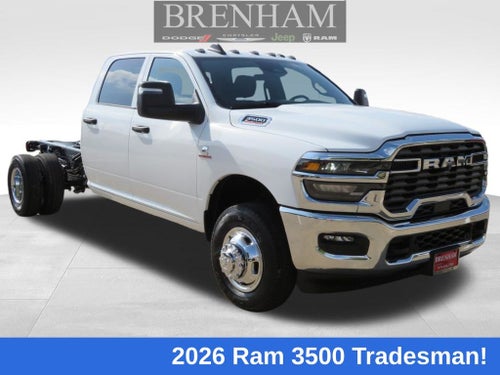2026 RAM Ram 3500 Chassis Cab RAM 3500 TRADESMAN CREW CAB CHASSIS 4X4 60' CA
