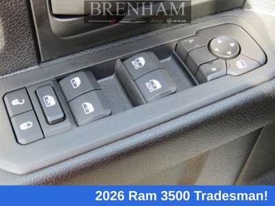 2026 RAM Ram 3500 Chassis Cab RAM 3500 TRADESMAN CREW CAB CHASSIS 4X4 60' CA