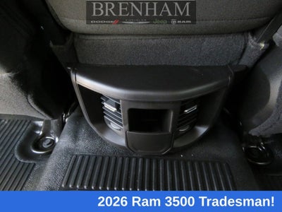 2026 RAM Ram 3500 Chassis Cab RAM 3500 TRADESMAN CREW CAB CHASSIS 4X4 60' CA