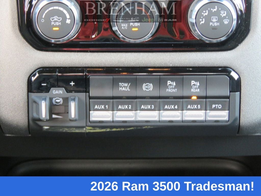 2026 RAM Ram 3500 Chassis Cab RAM 3500 TRADESMAN CREW CAB CHASSIS 4X4 60' CA