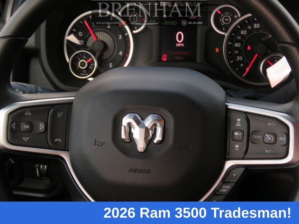 2026 RAM Ram 3500 Chassis Cab RAM 3500 TRADESMAN CREW CAB CHASSIS 4X4 60' CA