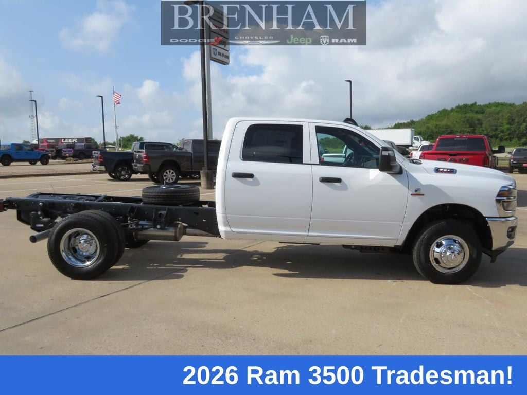 2026 RAM Ram 3500 Chassis Cab RAM 3500 TRADESMAN CREW CAB CHASSIS 4X4 60' CA