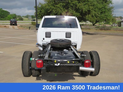 2026 RAM Ram 3500 Chassis Cab RAM 3500 TRADESMAN CREW CAB CHASSIS 4X4 60' CA