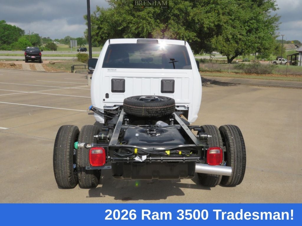 2026 RAM Ram 3500 Chassis Cab RAM 3500 TRADESMAN CREW CAB CHASSIS 4X4 60' CA