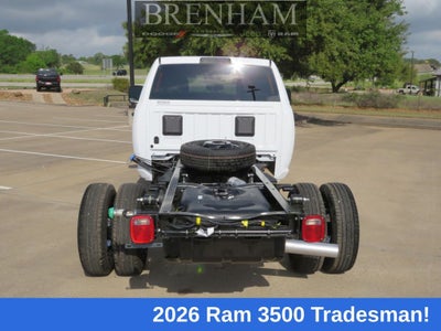 2026 RAM Ram 3500 Chassis Cab RAM 3500 TRADESMAN CREW CAB CHASSIS 4X4 60' CA