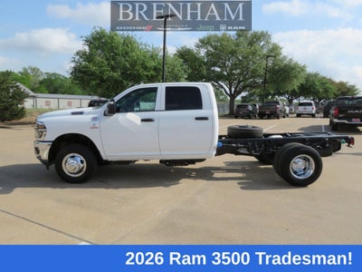 2026 RAM Ram 3500 Chassis Cab RAM 3500 TRADESMAN CREW CAB CHASSIS 4X4 60' CA