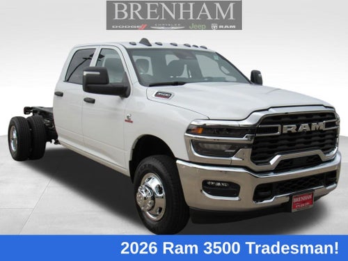 2026 RAM Ram 3500 Chassis Cab RAM 3500 TRADESMAN CREW CAB CHASSIS 4X4 60' CA