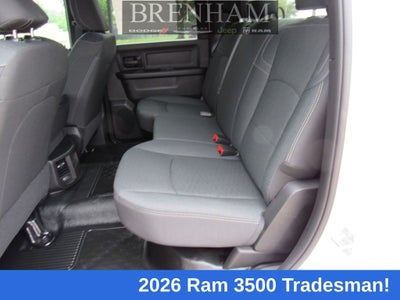 2026 RAM Ram 3500 Chassis Cab RAM 3500 TRADESMAN CREW CAB CHASSIS 4X4 60' CA