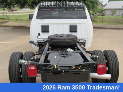2026 RAM Ram 3500 Chassis Cab RAM 3500 TRADESMAN CREW CAB CHASSIS 4X4 60' CA
