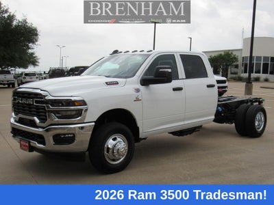 2026 RAM Ram 3500 Chassis Cab RAM 3500 TRADESMAN CREW CAB CHASSIS 4X4 60' CA