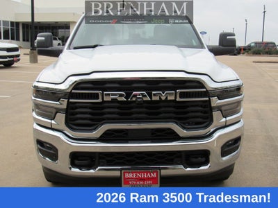 2026 RAM Ram 3500 Chassis Cab RAM 3500 TRADESMAN CREW CAB CHASSIS 4X4 60' CA