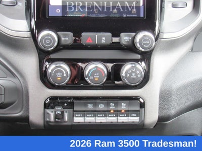 2026 RAM Ram 3500 Chassis Cab RAM 3500 TRADESMAN CREW CAB CHASSIS 4X4 60' CA