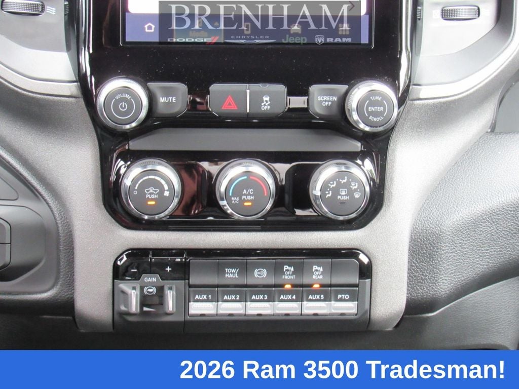 2026 RAM Ram 3500 Chassis Cab RAM 3500 TRADESMAN CREW CAB CHASSIS 4X4 60' CA