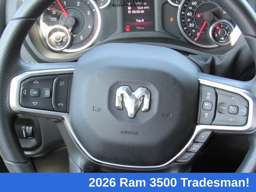 2026 RAM 3500 Chassis RAM 3500 TRADESMAN CREW CAB CHASSIS 4X4 60' CA