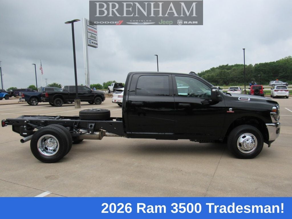 2026 RAM Ram 3500 Chassis Cab RAM 3500 TRADESMAN CREW CAB CHASSIS 4X4 60' CA