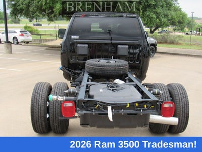 2026 RAM Ram 3500 Chassis Cab RAM 3500 TRADESMAN CREW CAB CHASSIS 4X4 60' CA