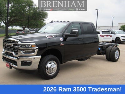 2026 RAM Ram 3500 Chassis Cab RAM 3500 TRADESMAN CREW CAB CHASSIS 4X4 60' CA