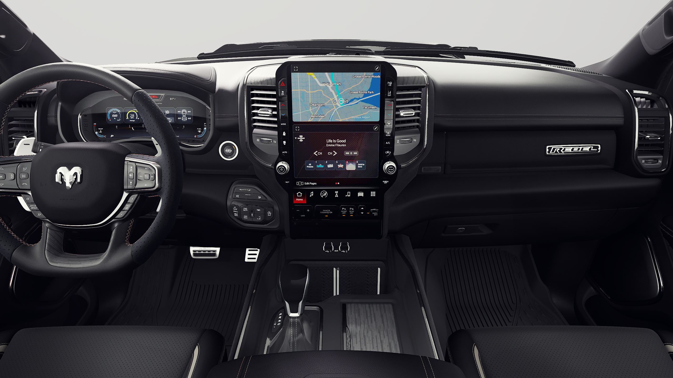 2027 RAM Ram 1500 RAM 1500 REBEL CREW CAB 4X4 5'7' BOX
