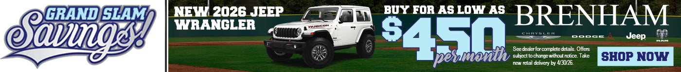 2026 JEEP WRANGLER