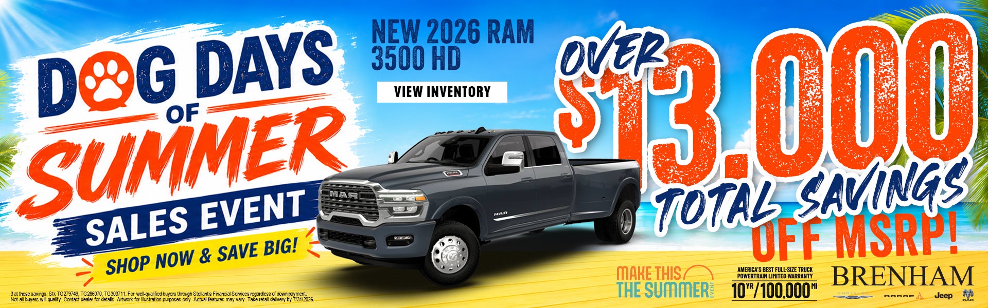 NEW 2026 RAM 3500